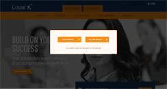 Desktop Screenshot of count.com.au