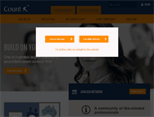 Tablet Screenshot of count.com.au